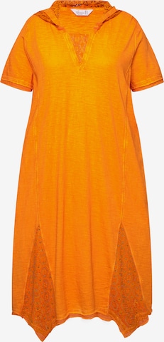 Robe MIAMODA en orange : devant