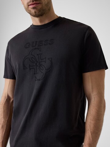 GUESS Shirt in Schwarz