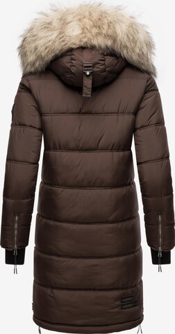 MARIKOO Winter coat 'Chaskaa' in Brown