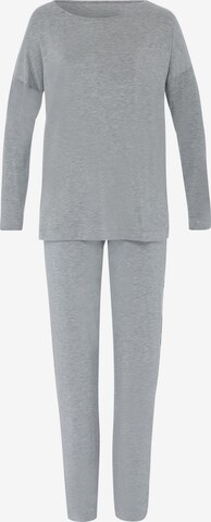 Pyjama ' Natural Elegance ' Hanro en gris : devant