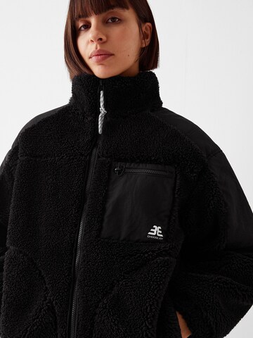 Bershka Between-season jacket in Black