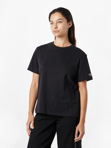 Champion Authentic Athletic Apparel Shirt in Black: front