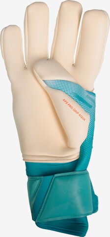 DERBYSTAR Athletic Gloves 'APS Pro Grip Aqua' in Blue