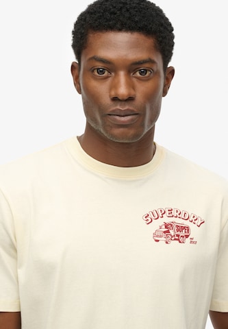 Superdry Shirt 'Trade Tools' in Wit