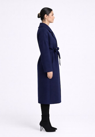 Elara Mantel in Blau