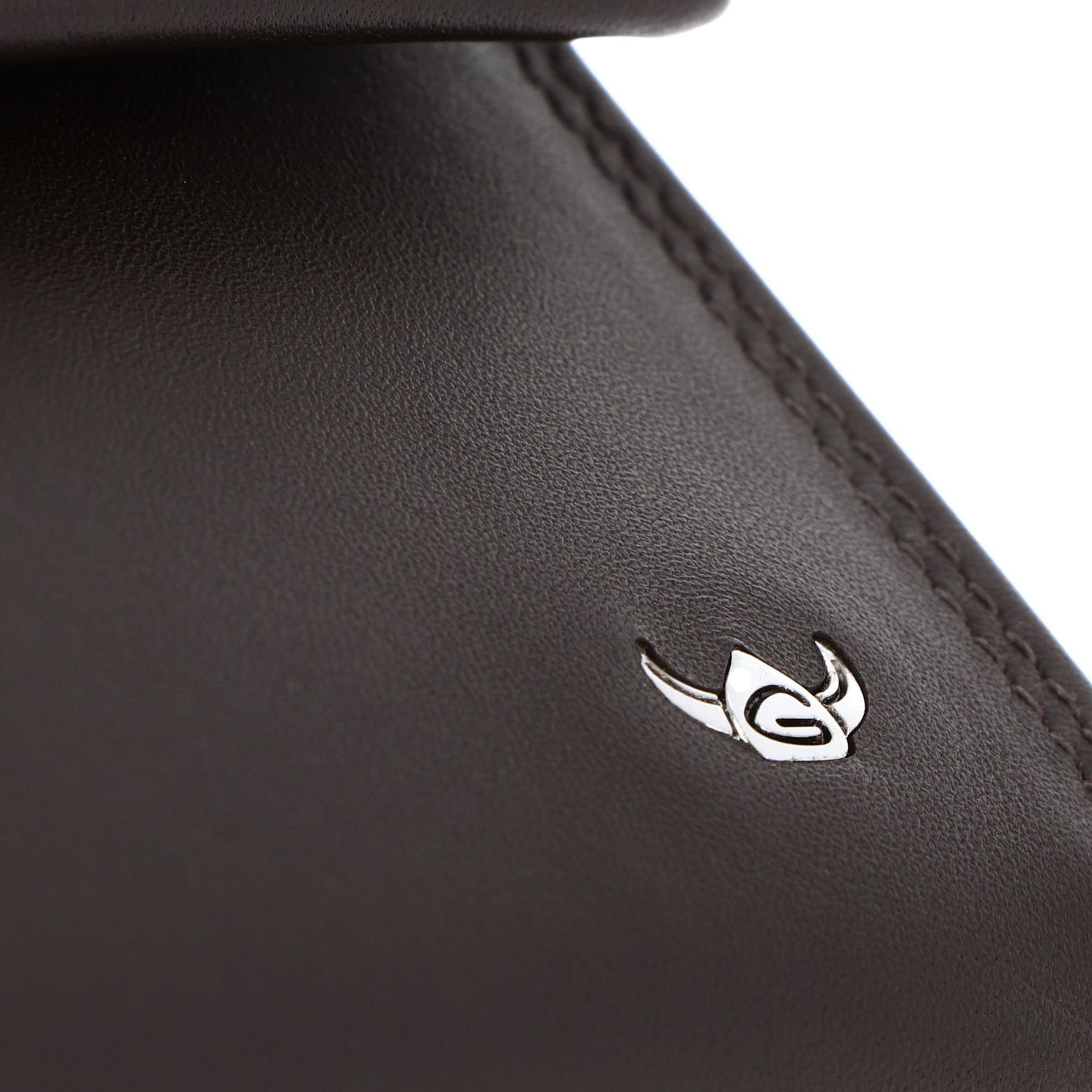 Étui 'Polo' GOLDEN HEAD en marron