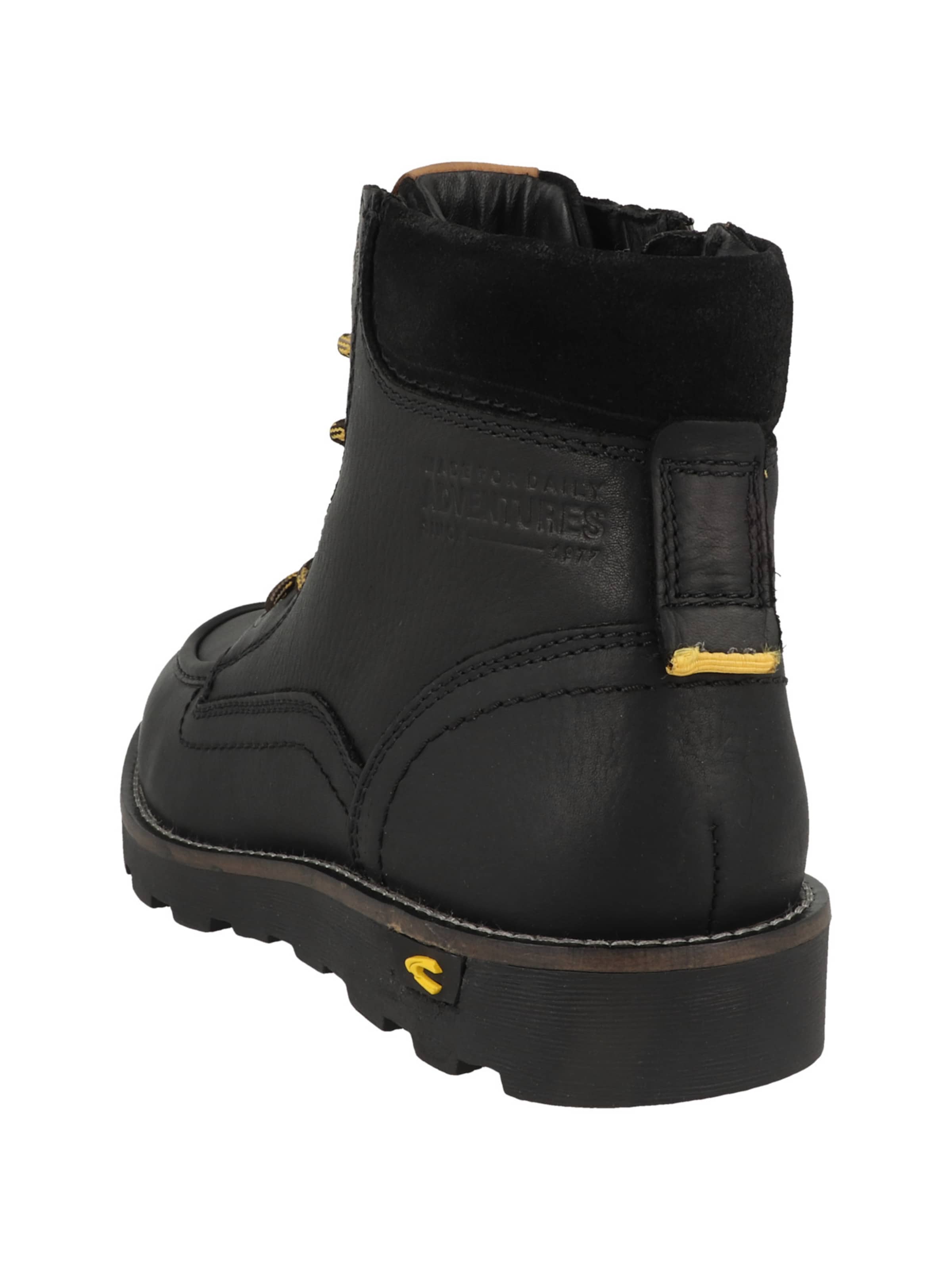 CAMEL ACTIVE Lace-Up Boots in Black