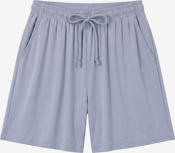 Pantalon de pyjama 'Pyjama Shorts' cfab en bleu : devant
