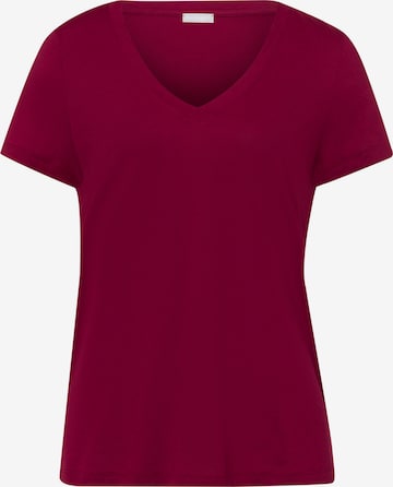 Chemise de nuit 'Sleep & Lounge' Hanro en rouge : devant