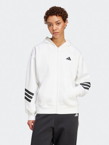 ADIDAS SPORTSWEAR Кофта на молнии 'Future Icons' в Белый: спереди
