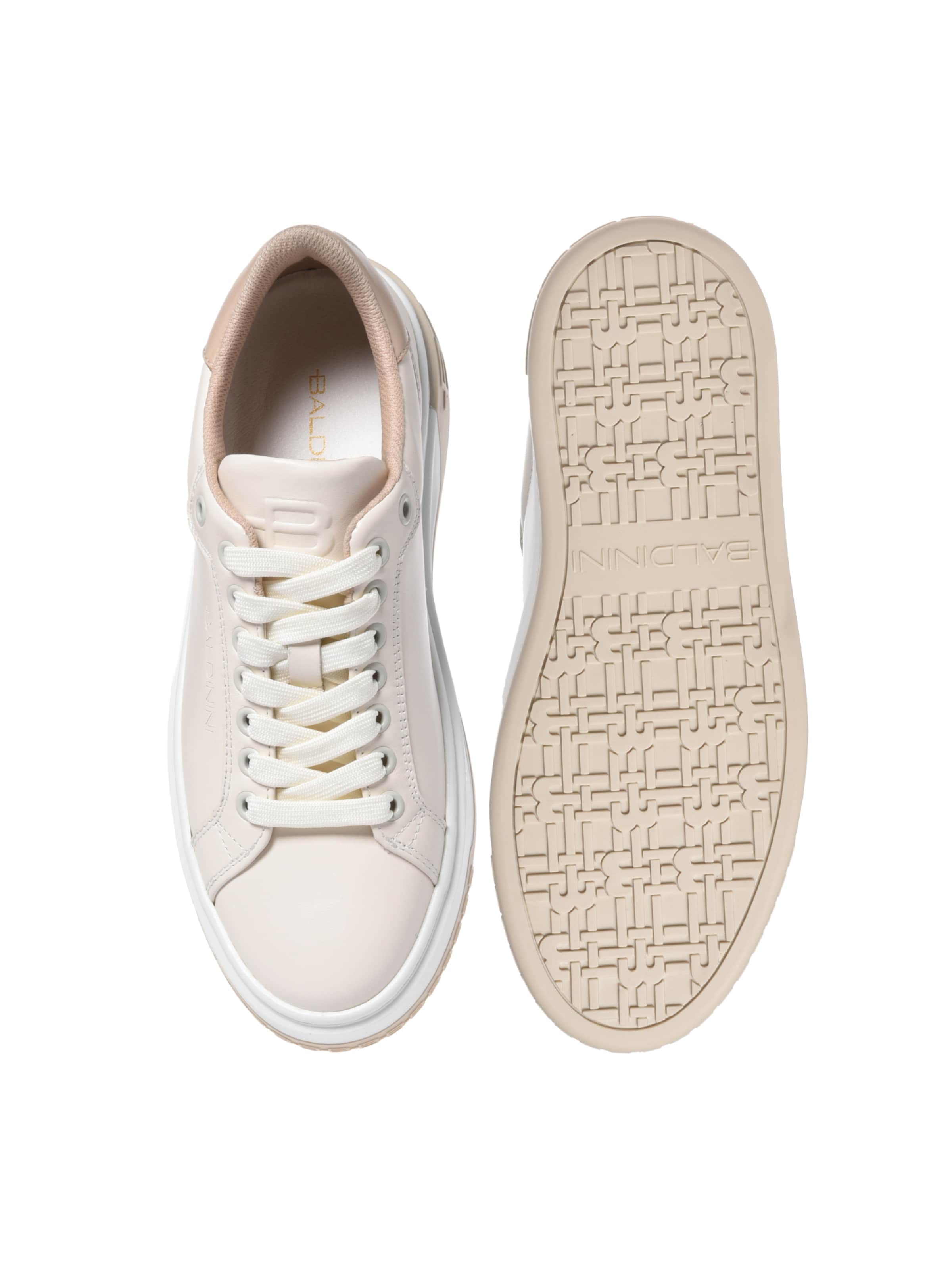 BALDININI Sneakers laag in Beige