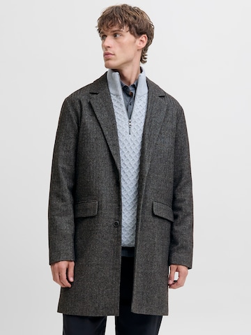 JACK & JONES - Abrigo de entretiempo 'JJEHARRIS' en gris: frente