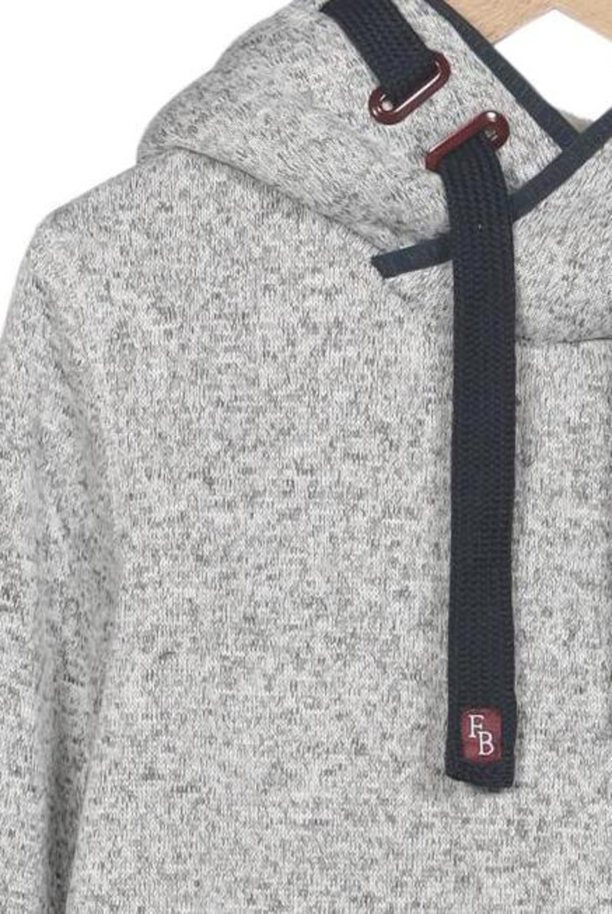 felix bühler Sweatshirt & Zip-Up Hoodie in XS in Grey