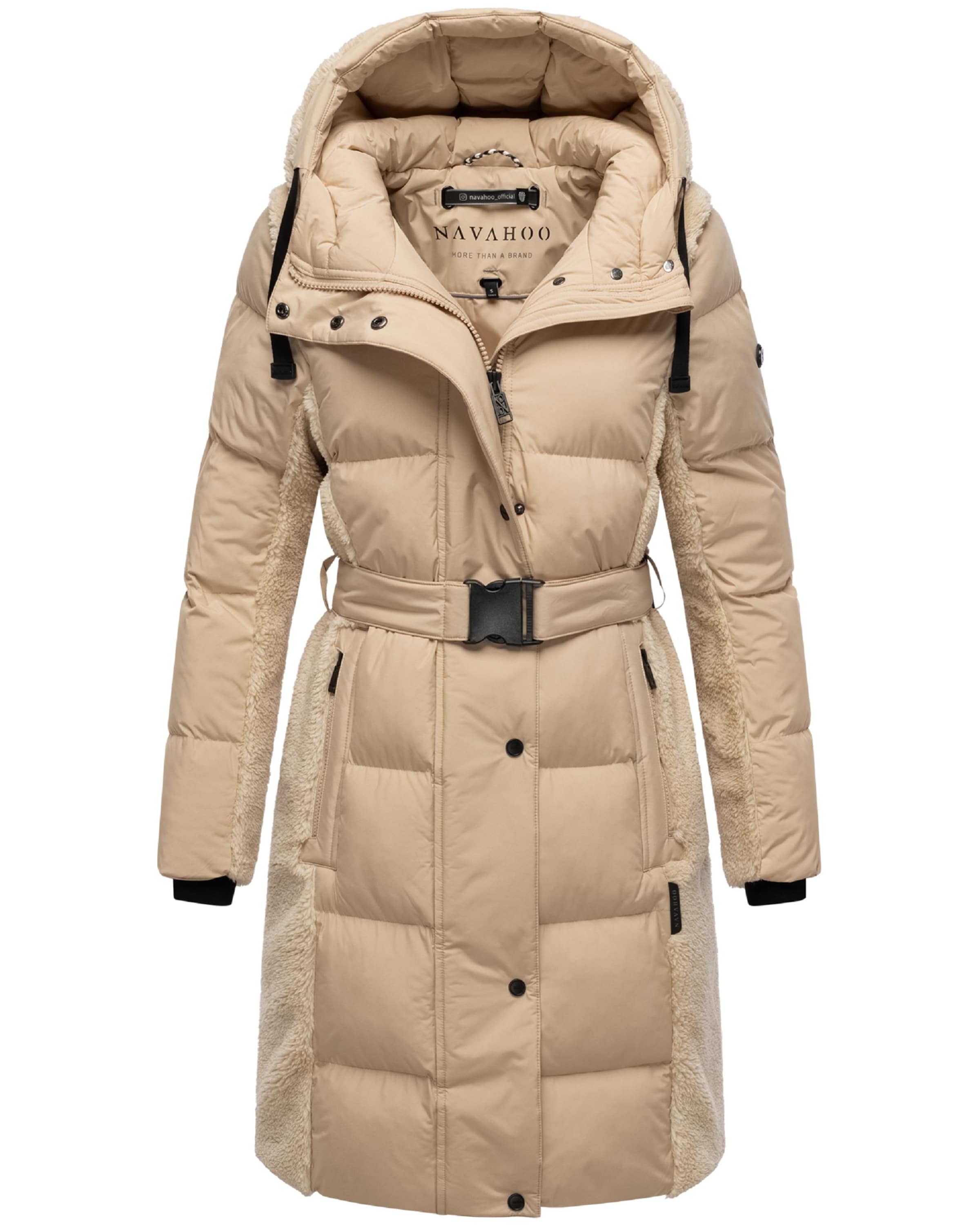 NAVAHOO Зимно палто в бежово