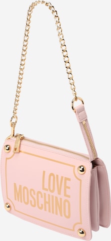 Love Moschino Наплечная сумка 'MAGNIFIER' в Ярко-розовый