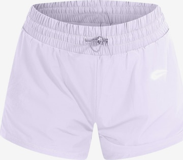 Pantalon de sport 'Nissy' Smilodox en violet : devant
