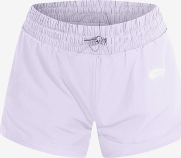 Smilodox Regular Sportshorts 'Nissy' in Lila: predná strana