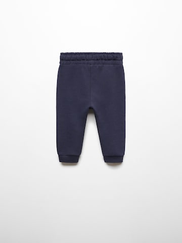 MANGO KIDS Tapered Housut 'MATEO5' värissä sininen