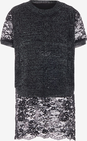 Pull-over LUREA en noir : devant