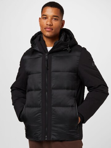 STRELLSON Between-season jacket in Black: front