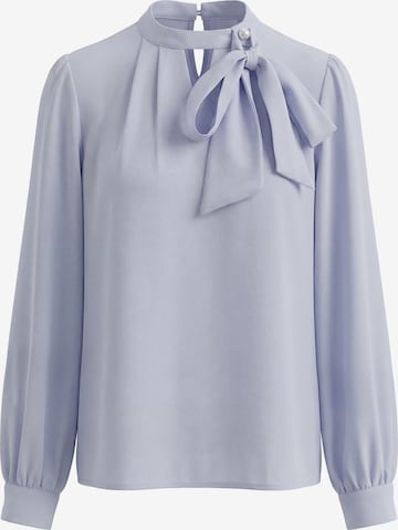 usha BLACK LABEL - Blusa en azul: frente