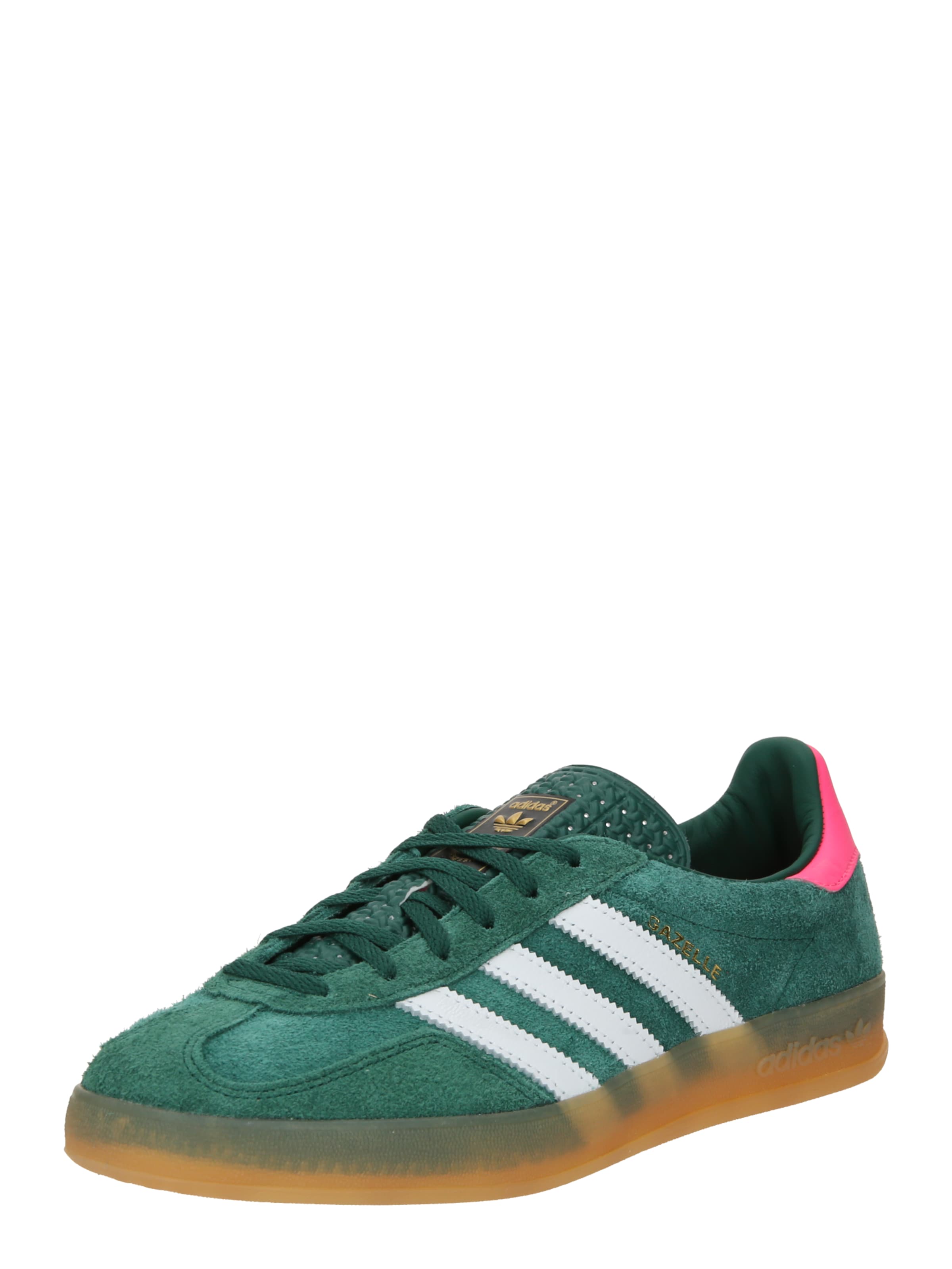 zaļš ADIDAS ORIGINALS Zemie brīvā laika apavi 'GAZELLE INDOOR W': no priekšpuses