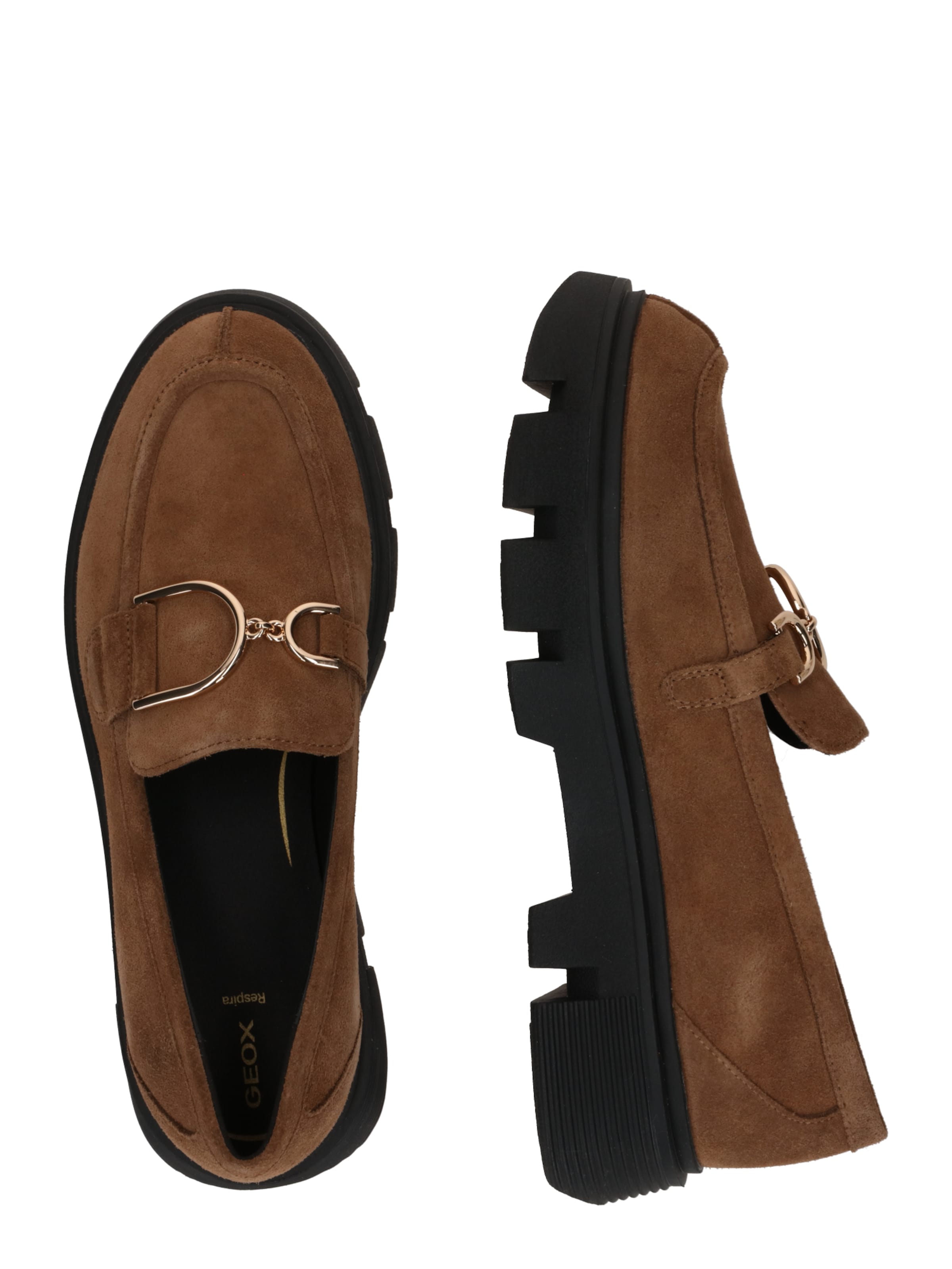 GEOX Slip-ons 'VILDE' in Beige