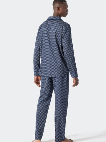 uncover by SCHIESSER Pyjama in Blau
