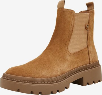 ESPRIT Chelsea Boots in Brown: front