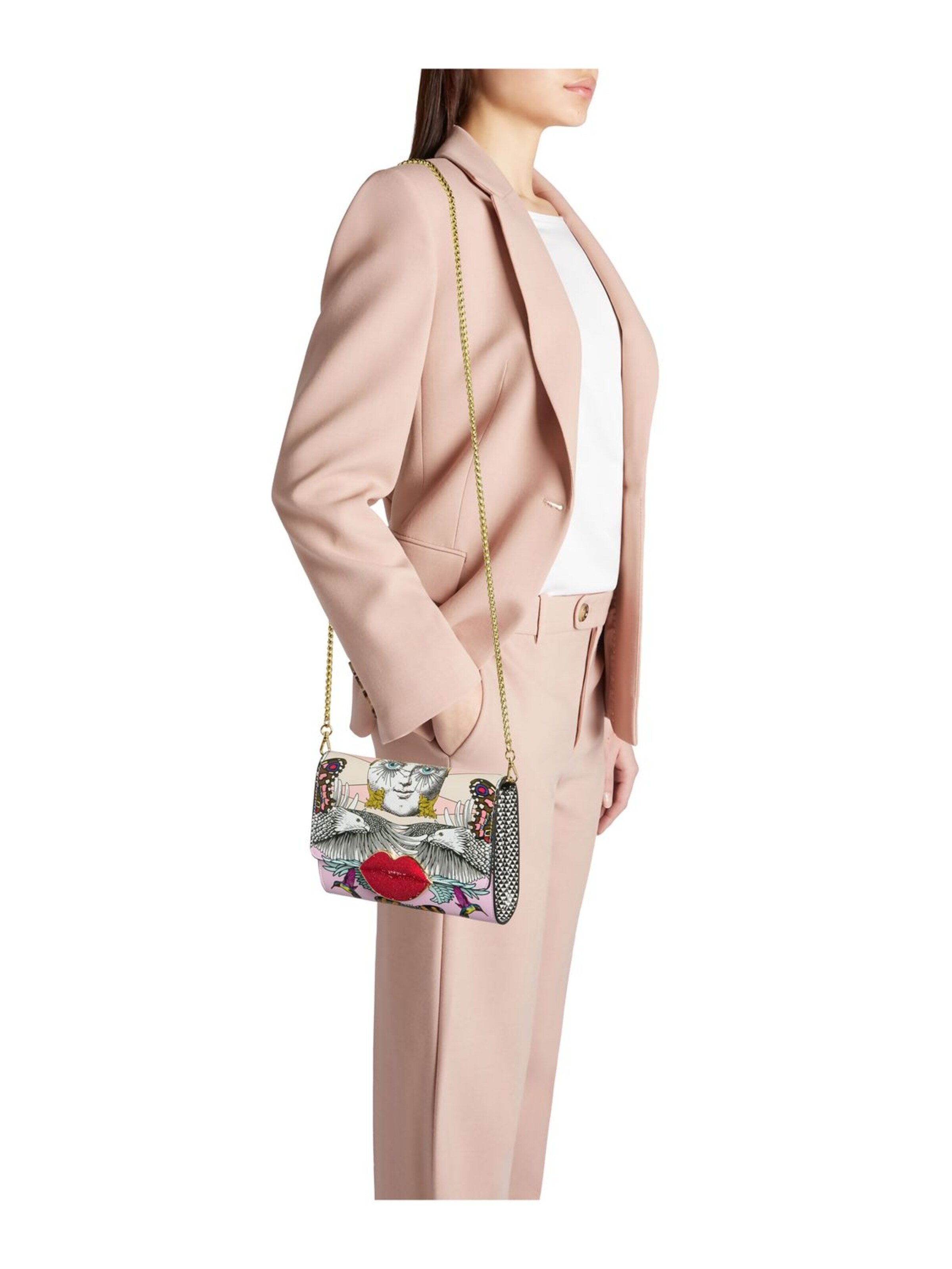 Pochette 'Lady Bacio' di Braccialini in colori misti