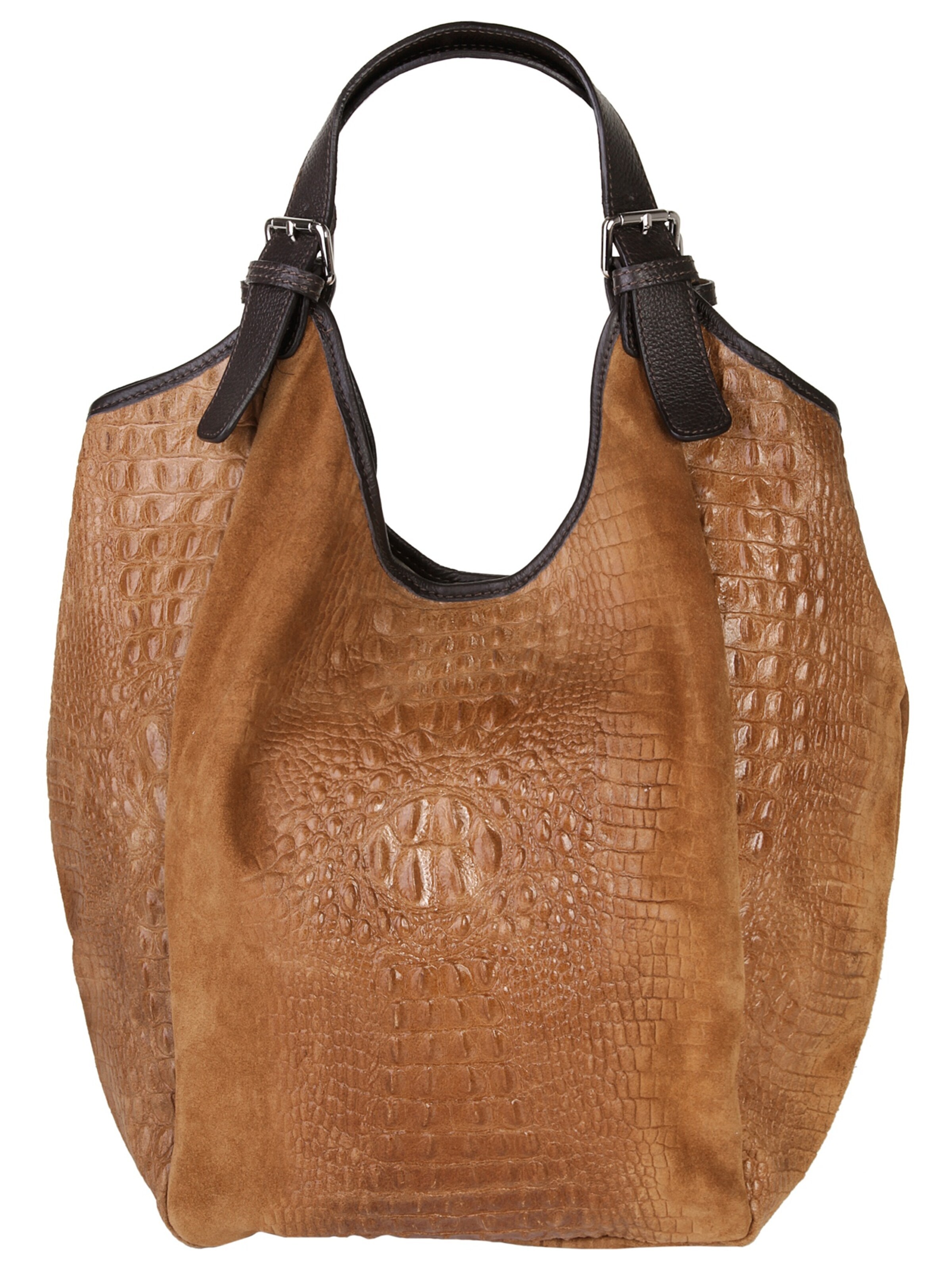 Cabas Samantha Look en marron : devant