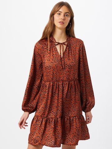 Robe-chemise 'RAMDI' VILA en rouge : devant