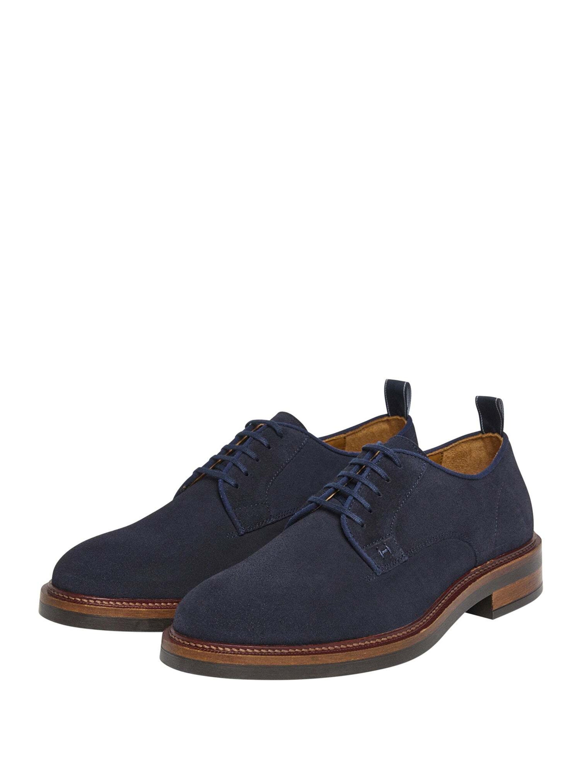 Chaussure à lacets 'Egmont Fine' Hackett London en bleu