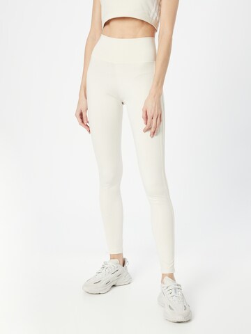ADIDAS ORIGINALS Skinny Leggings 'Adicolor Classics' in Wit: voorkant