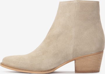 Kazar Stiefelette in Beige: predná strana