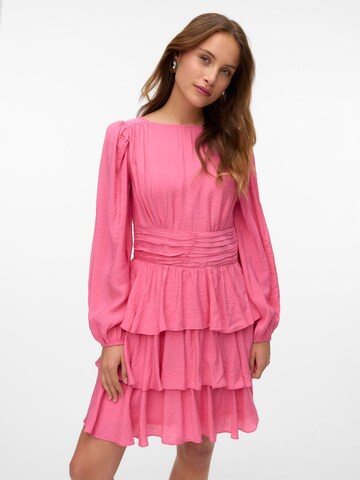 Robe 'VMLise' VERO MODA en rose : devant