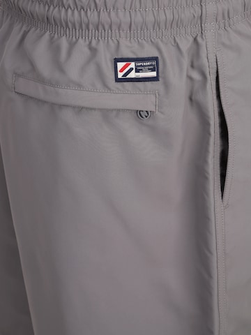 Superdry Board Shorts in Grey