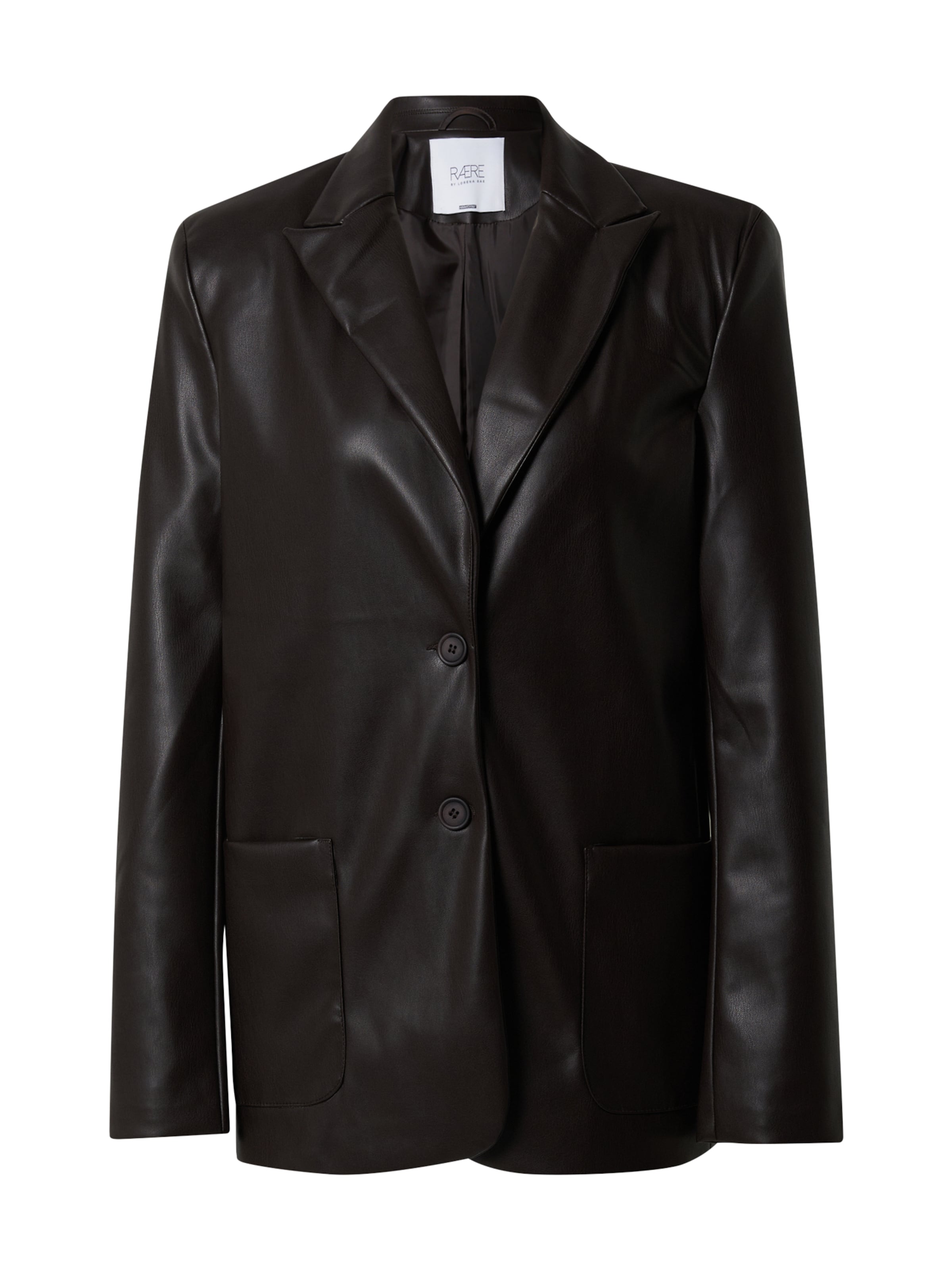 Blazer &#x27;Avena&#x27; RÆRE by Lorena Rae di colore marrone scuro, Visualizzazione prodotti