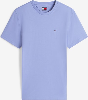 zils Tommy Jeans T-Krekls: no priekšpuses