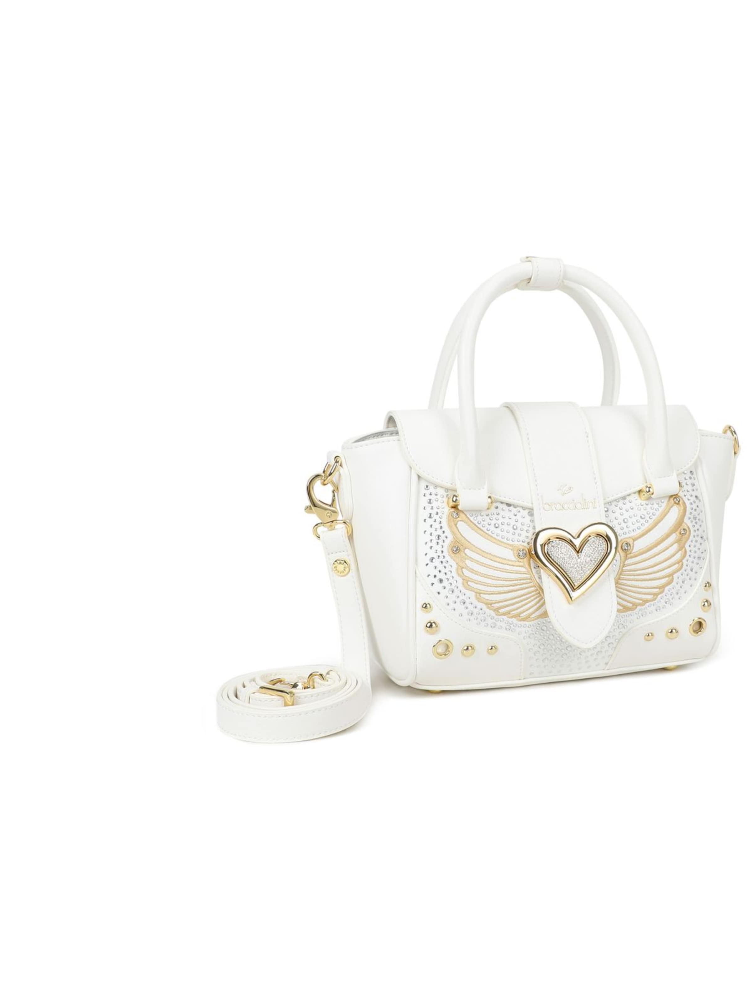 Braccialini Handbag 'Rock' in White