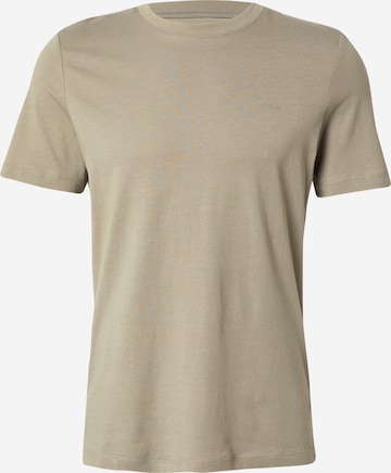 s.Oliver Shirt in Groen: voorkant