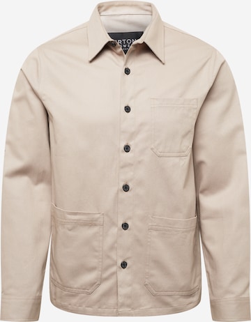 BURTON MENSWEAR LONDON Between-Season Jacket in Grey: front