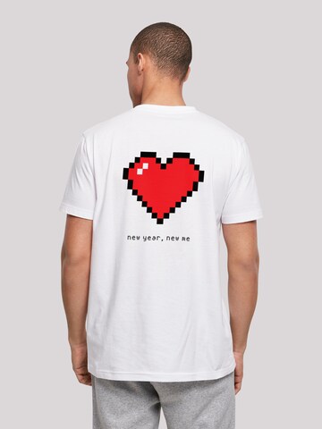 F4NT4STIC Shirt 'Happy New Year' in Weiß