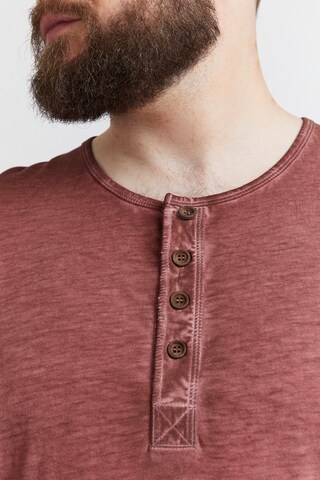 !Solid Langarmshirt 'Timur' in Rot