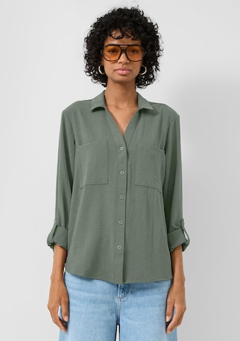 zaļš QS Blūze: no priekšpuses