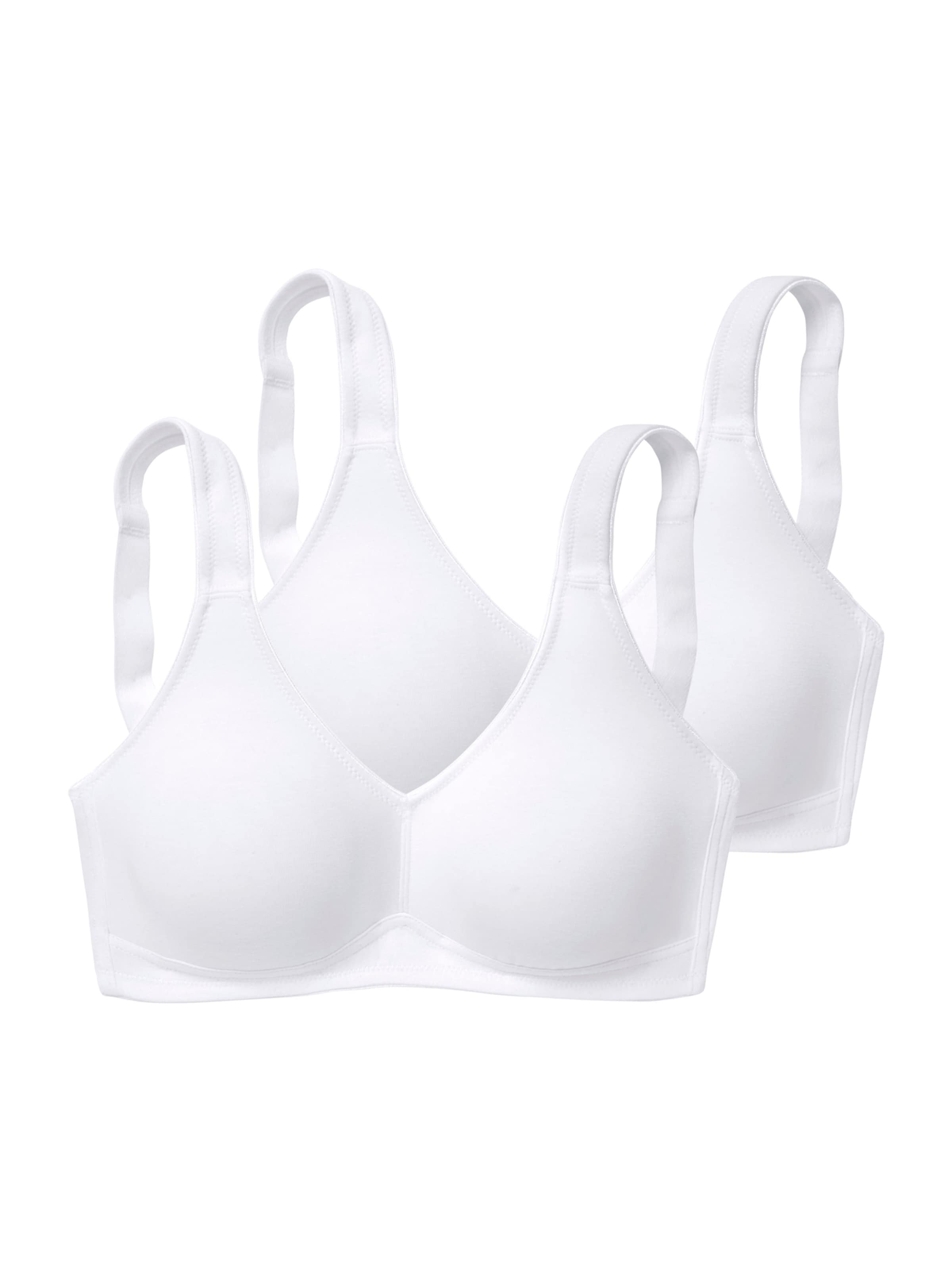 PETITE FLEUR Behå i vit: framsida