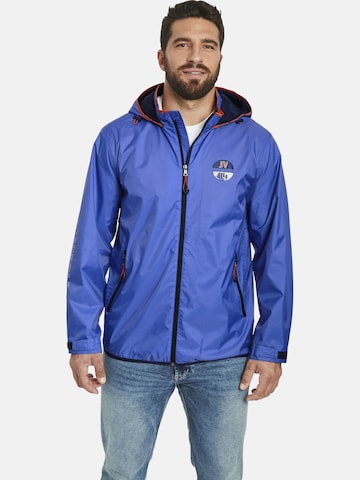 Jan Vanderstorm Performance Jacket ' Dirch ' in Blue: front