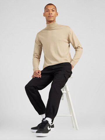 Pull-over 'BYRREL' Cars Jeans en beige