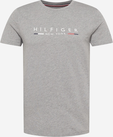 TOMMY HILFIGER Shirt 'New York' in Grey: front