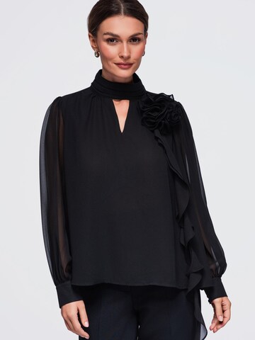Camicia da donna di Ombre in nero